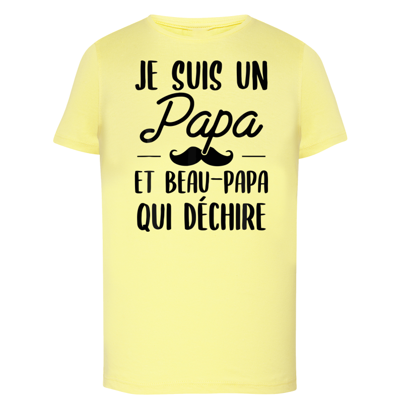 Je suis un papa et un beau papa qui déchire