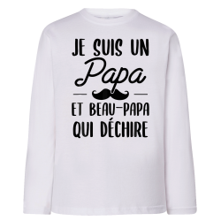 Je suis un papa et un beau papa qui déchire