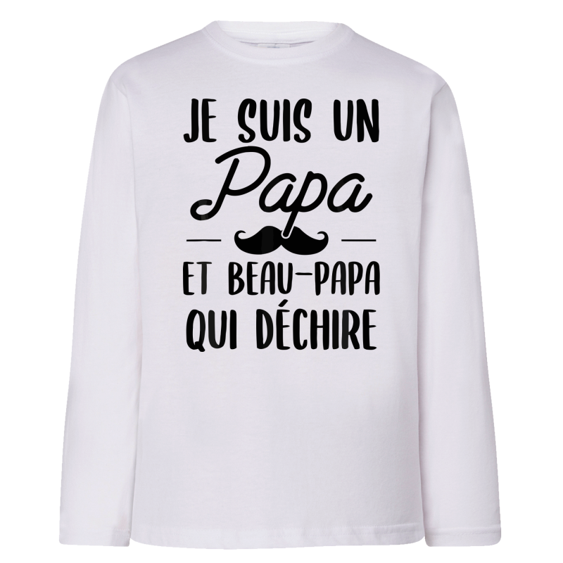 Je suis un papa et un beau papa qui déchire