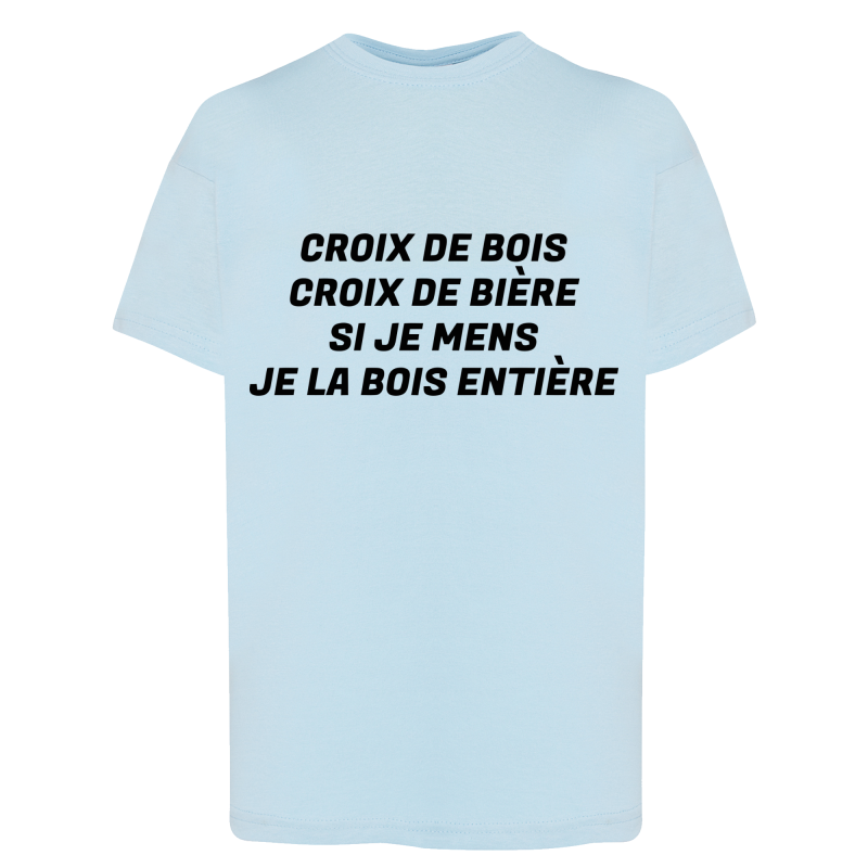 Croix de bois croix de bière