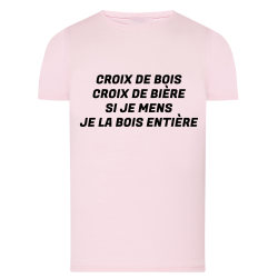 Croix de bois croix de bière