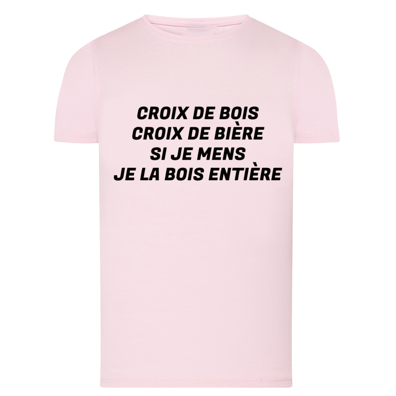 Croix de bois croix de bière