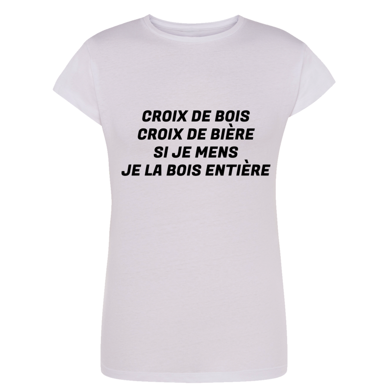 Croix de bois croix de bière