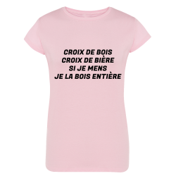 Croix de bois croix de bière