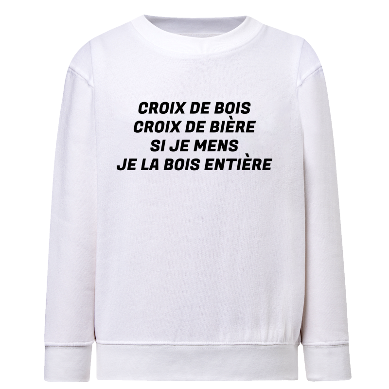 Croix de bois croix de bière