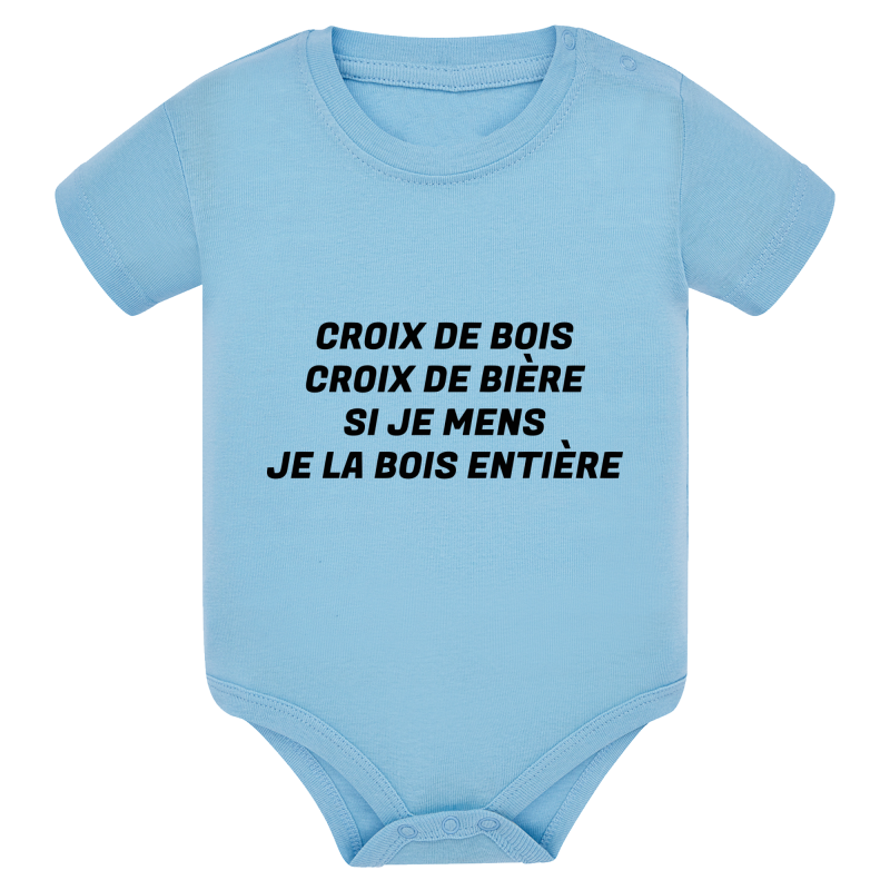 Croix de bois croix de bière