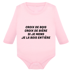 Croix de bois croix de bière