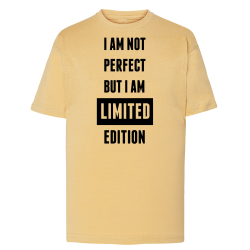 I am not perfect but i am a limited edition