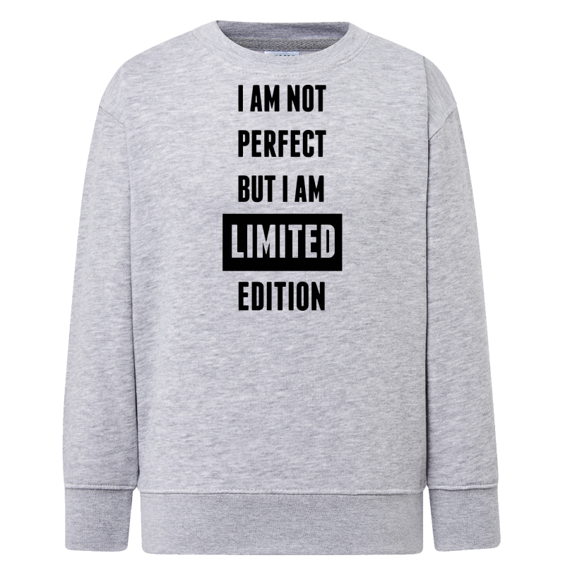 I am not perfect but i am a limited edition