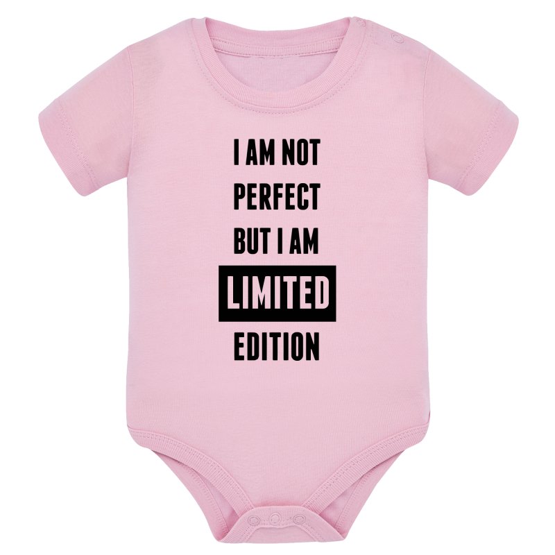 I am not perfect but i am a limited edition