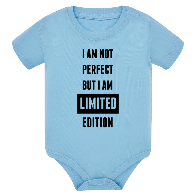 I am not perfect but i am a limited edition