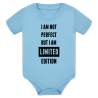 I am not perfect but i am a limited edition