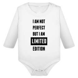 I am not perfect but i am a limited edition