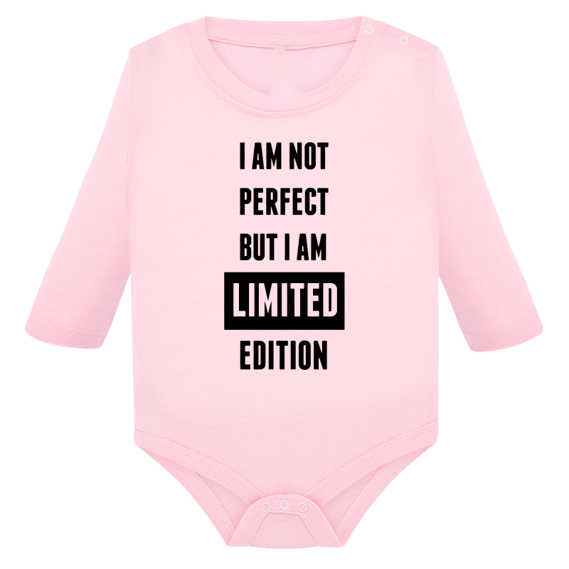 I am not perfect but i am a limited edition
