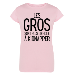 Les gros sont plus difficile a kidnapper