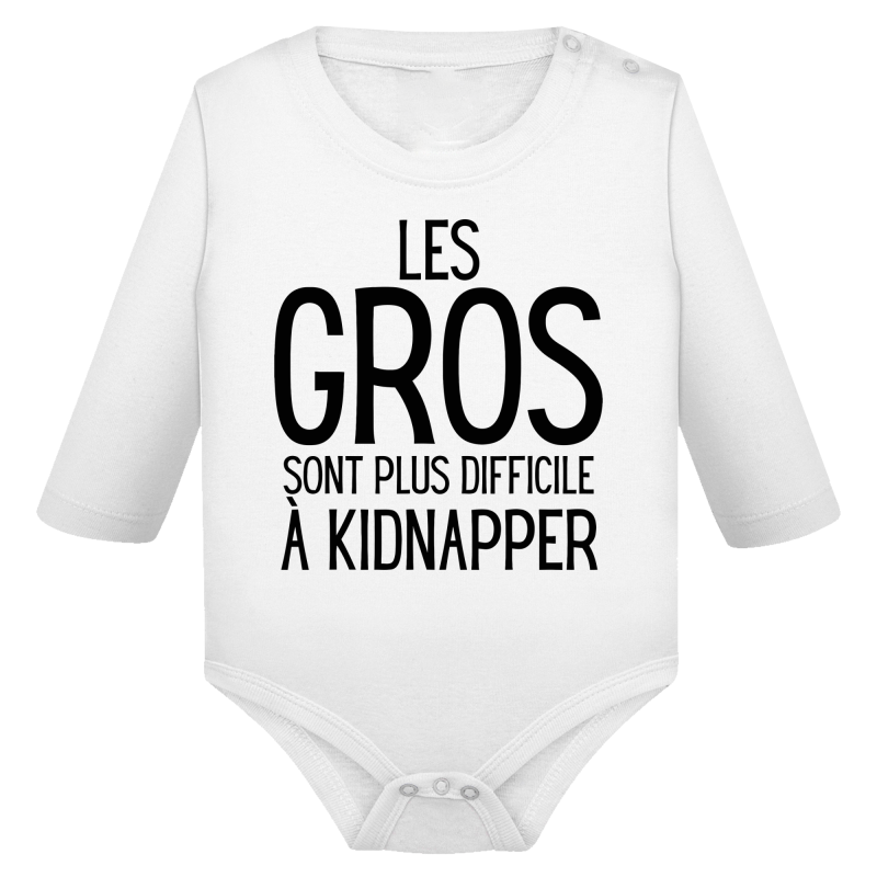 Les gros sont plus difficile a kidnapper