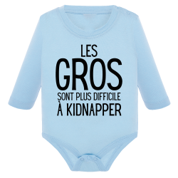 Les gros sont plus difficile a kidnapper