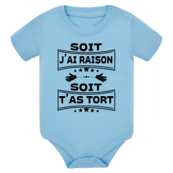 Soit j'ai raison soit t'as tort