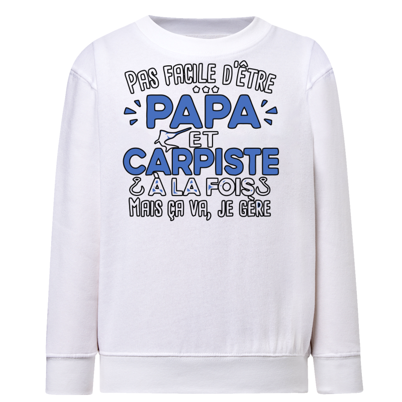 Pas facile d'être papa et carpiste