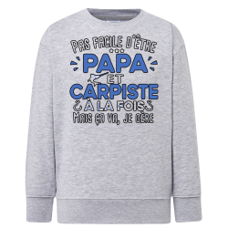 Pas facile d'être papa et carpiste