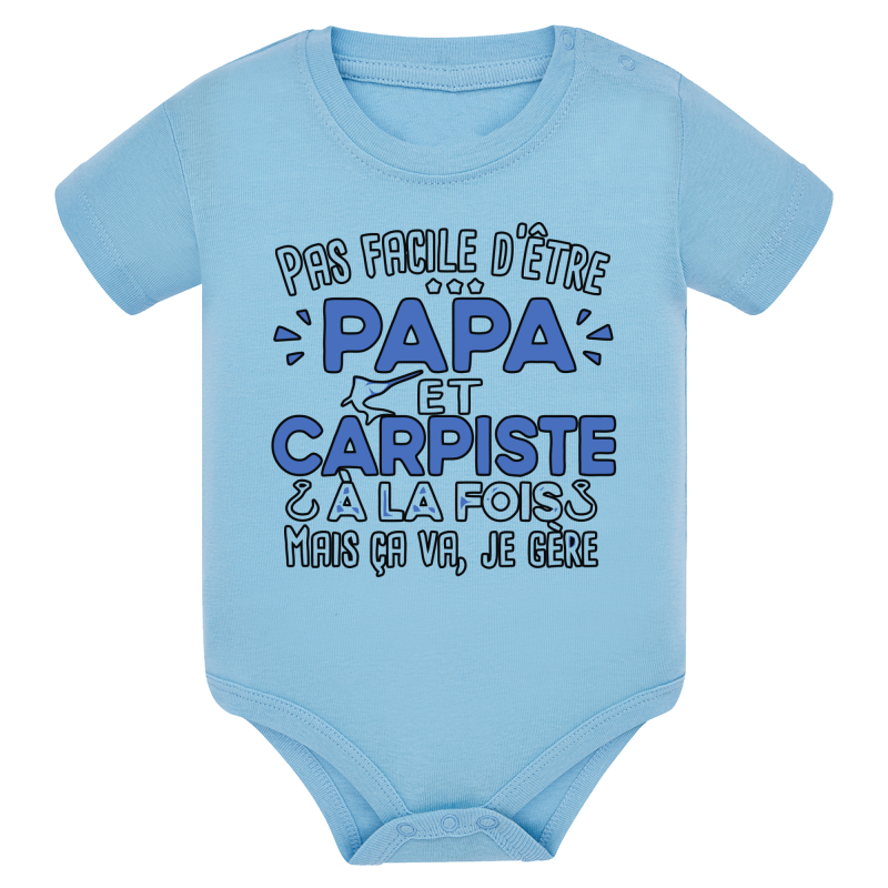 Pas facile d'être papa et carpiste