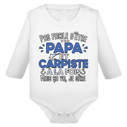 Pas facile d'être papa et carpiste