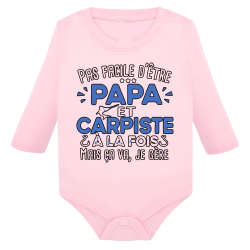Pas facile d'être papa et carpiste