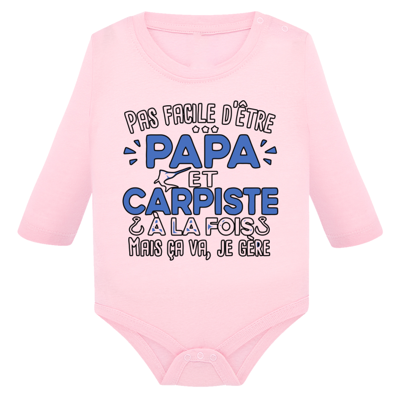 Pas facile d'être papa et carpiste