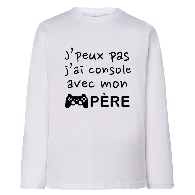 J'peux pas j'ai console avec mon père