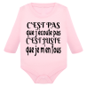 J'écoute je m'en fous