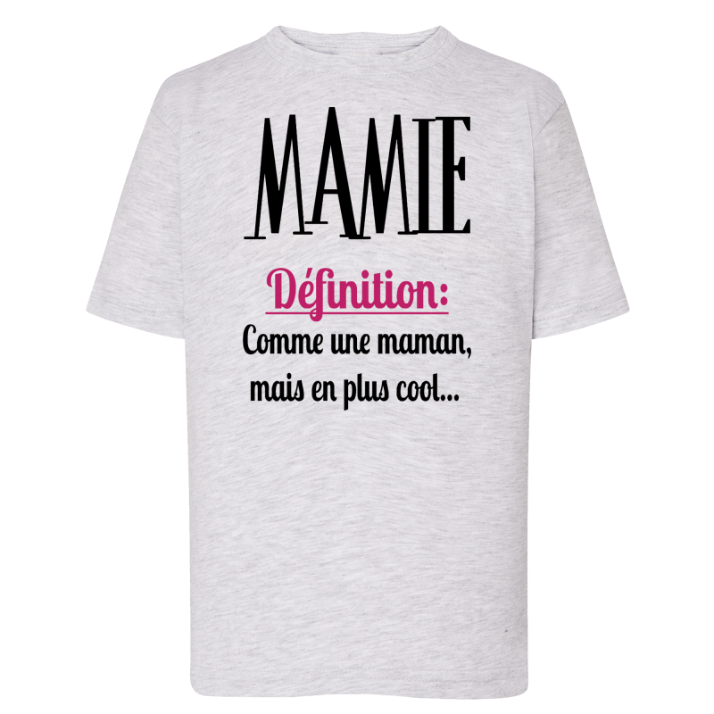 Définition de Mamie : 