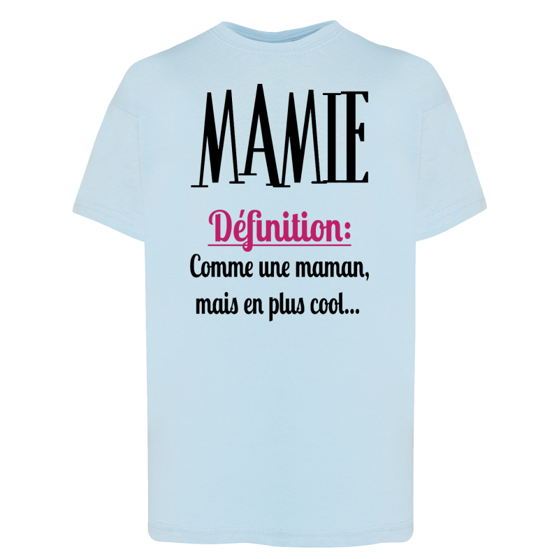 Définition de Mamie : 