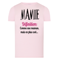 Définition de Mamie : 