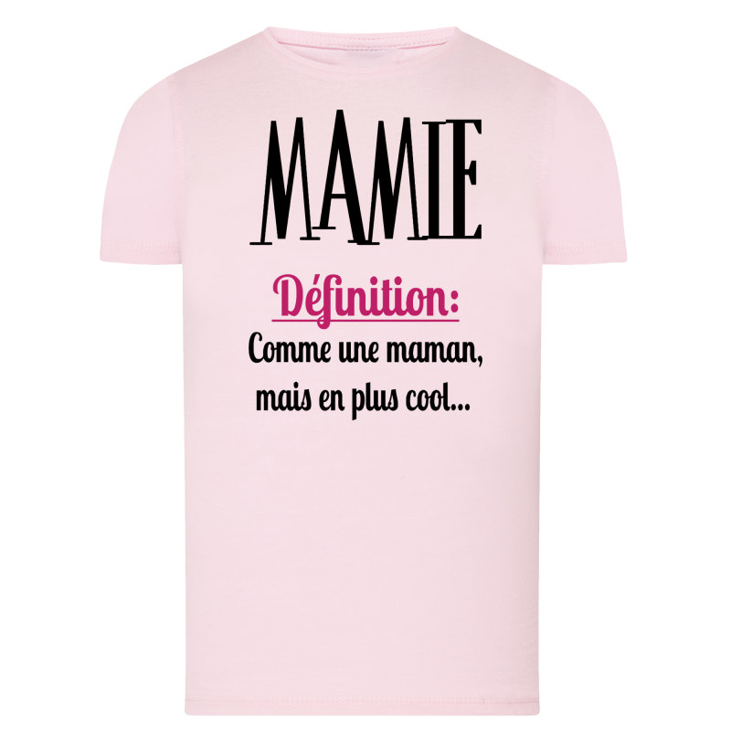 Définition de Mamie : 