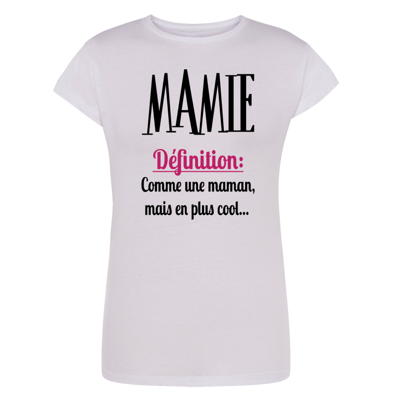 Définition de Mamie : 