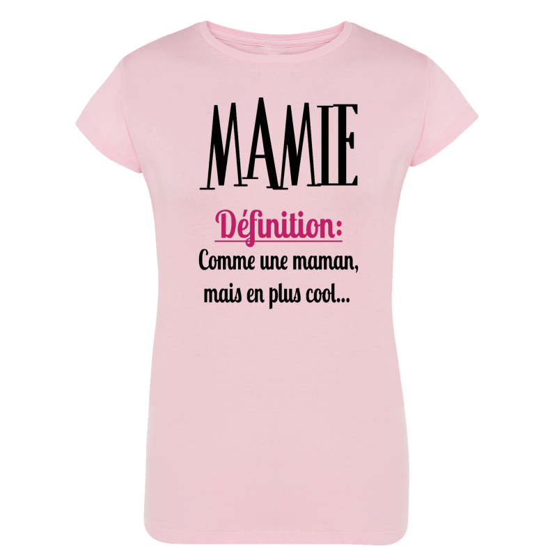 Définition de Mamie : 