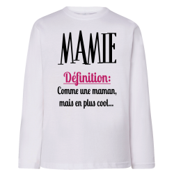 Définition de Mamie : 