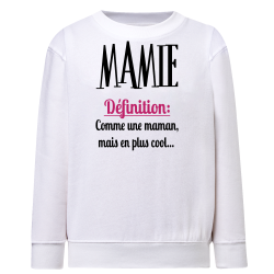 Définition de Mamie : 