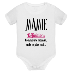 Définition de Mamie : 