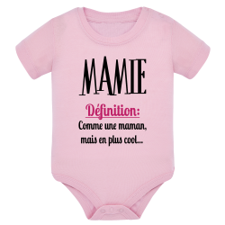 Définition de Mamie : 