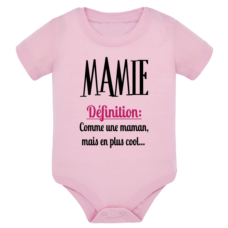 Définition de Mamie : 