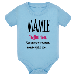 Définition de Mamie : 