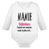 Définition de Mamie : 