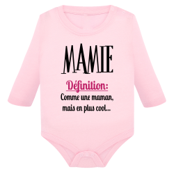 Définition de Mamie : 