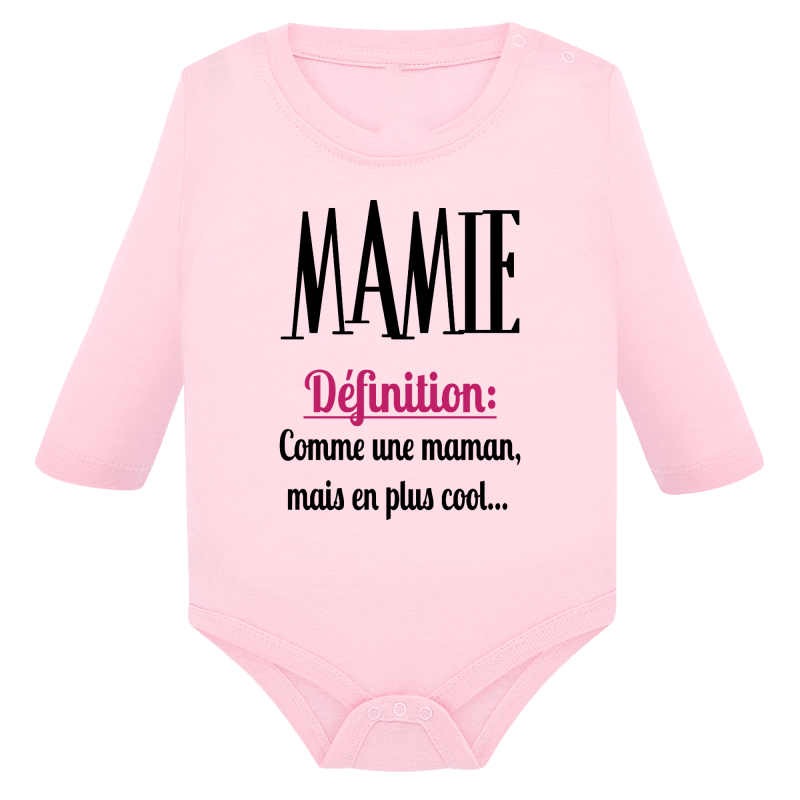 Définition de Mamie : 