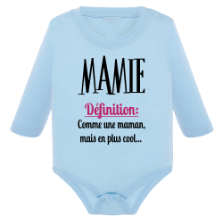 Définition de Mamie : 