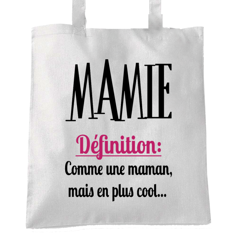 Définition de Mamie : 