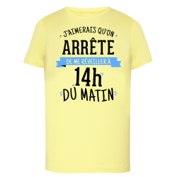 Réveiller à 14h du matin