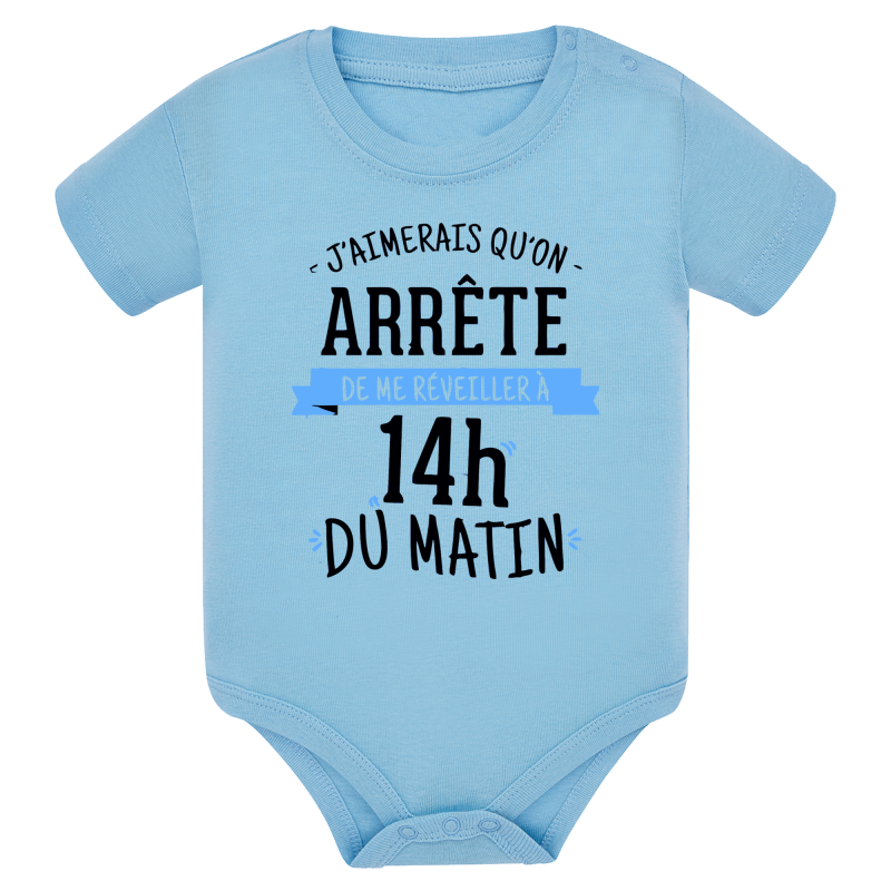 Réveiller à 14h du matin