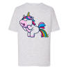 Licorne Caca Arc-en-Ciel